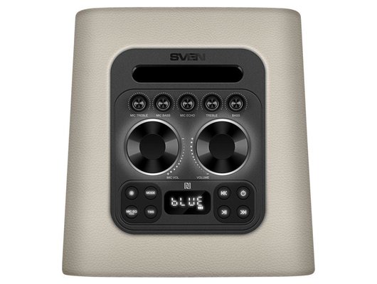 Музыкальный центр SVEN PS-1650 белая кожа